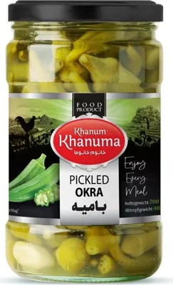 Produktbild von Khanum Khanuma - Eingelegte Okraschoten Sauer 400gr