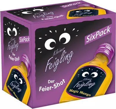Produktbild von Kleiner Feigling Magic Mango 6 x 0,02 Liter