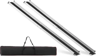 Zdjęcie produktu dla Expondo MSW Rampa podjazdowa – składana – 120 x 19 cm – 272 kg – 2 sztuki