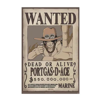 Obrázek produktu pro ONE PIECE - Plakát Maxi 91,5x61 - Wanted Ace