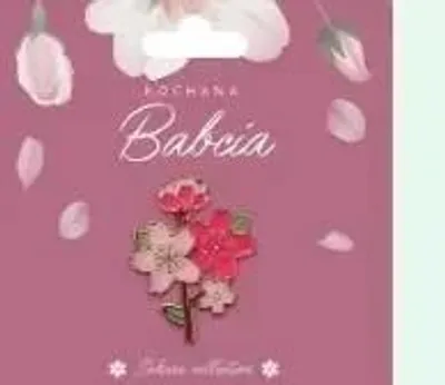 Obrázek produktu pro Dárková brož „Milovaná babička“ – Be-Happy Gifts