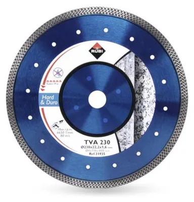 RUBI Diamanttrennscheibe TVA 125 SUPERPRO für harte Materialien