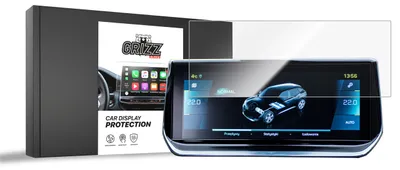 Produktbild von Keramische Autodisplayfolie für Peugeot 208 2 10,25" (2024-2025), Grizz Protector
