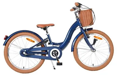 Produktbild von Volare Ashley Kinderfahrrad - Mädchen - 20 Zoll - Dunkelblau - Nexus 3