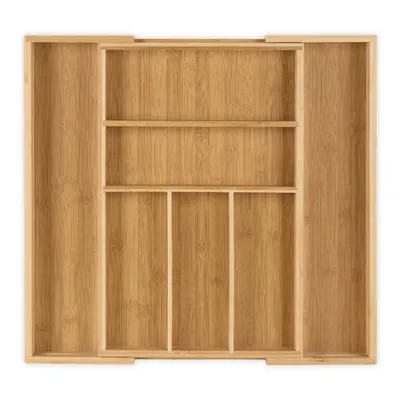 Produktbild von relaxdays Besteckkasten braun 1 St.