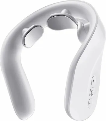 Zdjęcie produktu dla Elektryczny masażer karku EMS z 3 głowicami masującymi, 4 trybami, terapią ciepłem, USB-C, bezprzewodowy