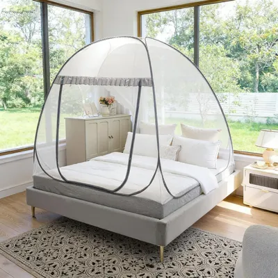 Produktbild von Faltbares Moskitonetz für Bett 180 x 200 cm