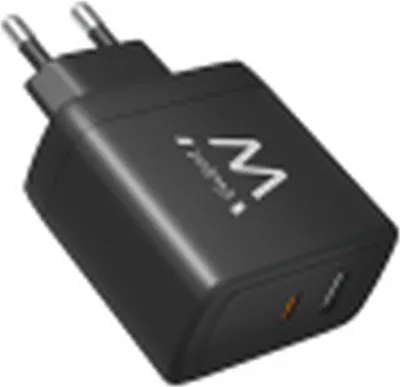 Produktbild von Ewent Ladegerät EW1330 USB-C/USB-A Fast Charger 65W Schwarz