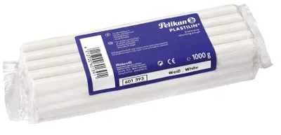 Zdjęcie produktu dla Pelikan® 601393 Plastelina 680 - biała, 1 kg
