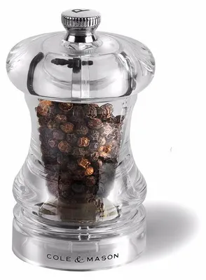 Obrázek produktu pro Mlýnek na pepř Cole & Mason akrylový 8,5 cm