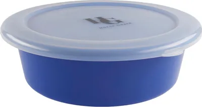 Produktbild von Horse Guard Futtereimer mit Deckel, blau - 6 Liter