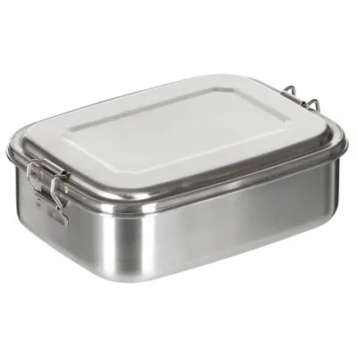 Produktbild von Lunchbox, Edelstahl,  ca. 18 x 14 x 6,5 cm