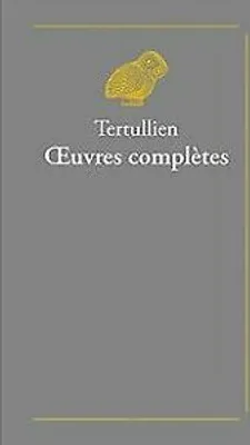 Zdjęcie produktu dla Oeuvres complètes by Tertullien Book