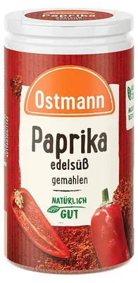 Zdjęcie produktu dla Ostmann 251091002 Ostmann Paprika edelsüß Gewürz, 35,0 g