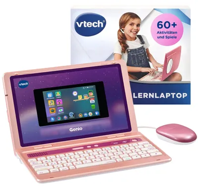 Produktbild von VTech Genio Laptop - Lerncomputer für Kinder 5-12 Jahre pink