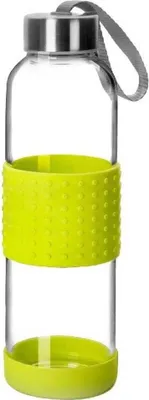 Image de Bouteille d'eau Ibili, verre résistant à la chaleur, 0,5 litre, citron vert