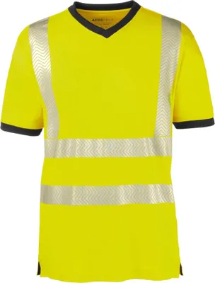 Immagine prodotto di 4PROTECT Maglietta ad alta visibilità Miami giallo fluorescente/grigio-4XL