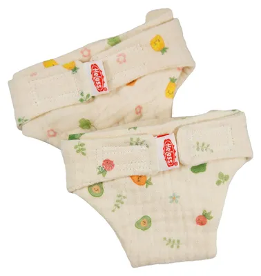 Imagen del producto de Chupetes Poppenluiers Cheeky Fruits, talla 35-45 cm