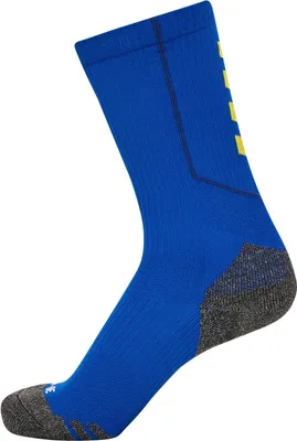 Produktbild von Hummel Pro Training Socken Low blau gelb Gr 39-42