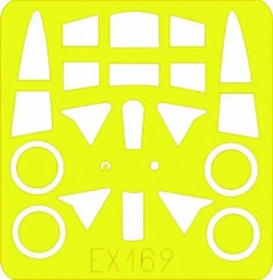 Produktbild von Eduard Accessories P-36 Hawk für Academy Bausatz 7309169
