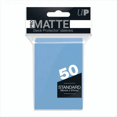 Image de UP Pro-Matte Sleeves bleu clair (50 pièces)