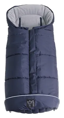 Produktbild von Kaiser, 6574822 Thermo Fleece Kinderwagen Fußsack Pooly, navy
