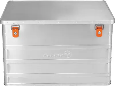 Produktbild von ALUBOX Alukiste - B184 - Campingkiste abschließbar mit Deckel - 184 Liter