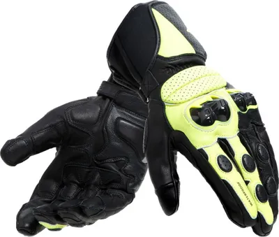 Immagine prodotto di Guanti da moto impermeabili Dainese Impeto D-Dry, nero/giallo, 2XL