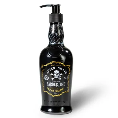 Produktbild von BARBERTIME After Shave Cream Cologne Balsam 400ml Black Pearl