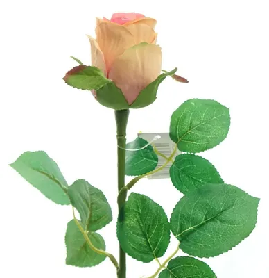 Produktbild von GASPER Rose Lachs 51 cm - Kunstblumen
