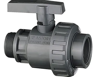 Obrázek produktu pro PP kulový ventil 5/4" MF vnitřní/ vnější závit