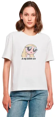 Immagine prodotto di Maglietta da donna "In My Delulu Era" - Modello TN2403 (taglia XL), colore bianco