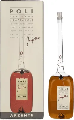 Produktbild von Poli Wine Brandy Arzente 40% Vol. 0,5l in Geschenkbox