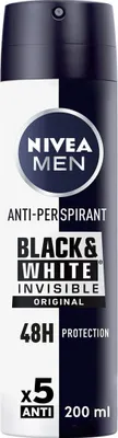 Immagine prodotto di MEN BLACK & WHITE INVISIBLE Deo Vapo 200 ml