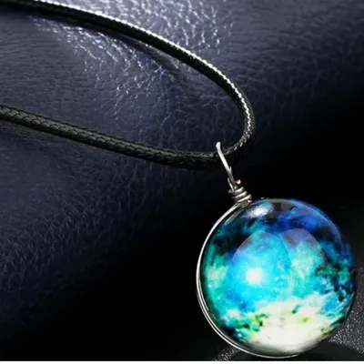 Produktbild von Halskette Universe - Typ8: Mystischer Schmuck für Universums-Liebhaber KP34086