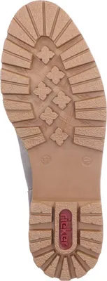 Produktbild von Rieker Damen Stiefelette Chelsea Boot Webstoff Profilsohle 71394, Größe:41 EU, Farbe:Grau