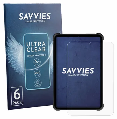 Produktbild von 6x Für Oukitel RT11 Schutzfolie Savvies Displayschutz Display Schutz Folie Klar Transparent