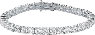 Produktbild von Damen-Armband mit Zirkonia, schlichtes Design, Geschenk zum Jahrestag, Geburtstag, Weihnachten, verschönern Sie Ihren Stil, Handgelenkschmuck für Abschlussbälle