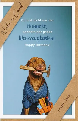 Produktbild von BSB 69-1040-2 Geburtstagskarte Nature Card - inkl. Umschlag