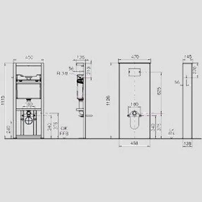 Produktbild von SANIT 90.730.00..0008 Sanitärmodul INEO SOLO Wand-WC