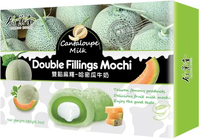 Produktbild von BAMBOO HOUSE Mochi, Cantaloupe und Milch - 1 x 180 g