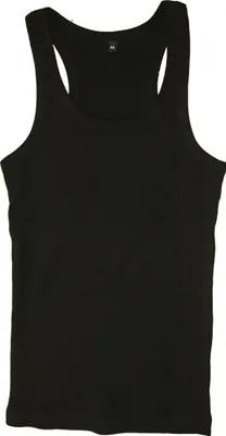 Produktbild von Schwarzes Baumwoll-Longtop Oberteil