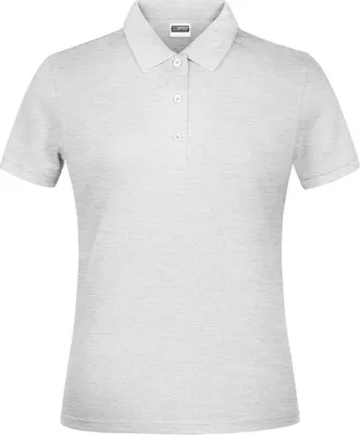 Produktbild von Promo Polo Lady Klassisches Poloshirt ash, Gr. M