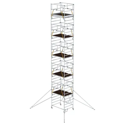 Produktbild von MUNK Klappgerüst SG 1,35x2,45m mit Ausleger und Sicherheitsgeländer 11,89m AH