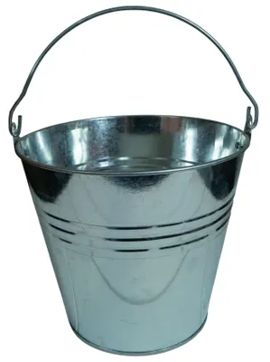 Produktbild von Zinkeimer silbergrau 10L Eimer
