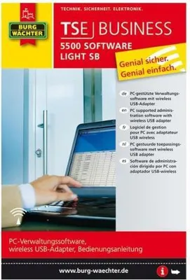 Produktbild von Burg Wächter Software Light TSE 5500 Software SB