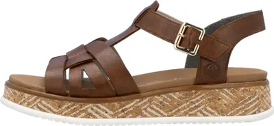 Produktbild von Rieker Plateau Sandaletten Damen 31393933353730 Braun 43 EU
