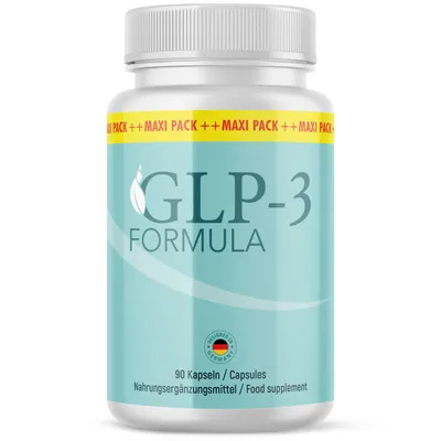 Produktbild von GLP 3 Formula Kapseln | Ideal begleitend für dein Ziel | Mit Apfelessig & Pflanzenextrakten | 90 Kapseln