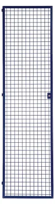 Produktbild von Gittertür LOGS 240 H1970xB540mm blau RAL 5022 abschließbar