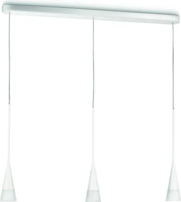 Produktbild von Philips myLiving Innery Pendelleuchte weiß, Weiß, Weiß, Aluminium, Schlafzimmer, Wohnzimmer, Modern, IP20